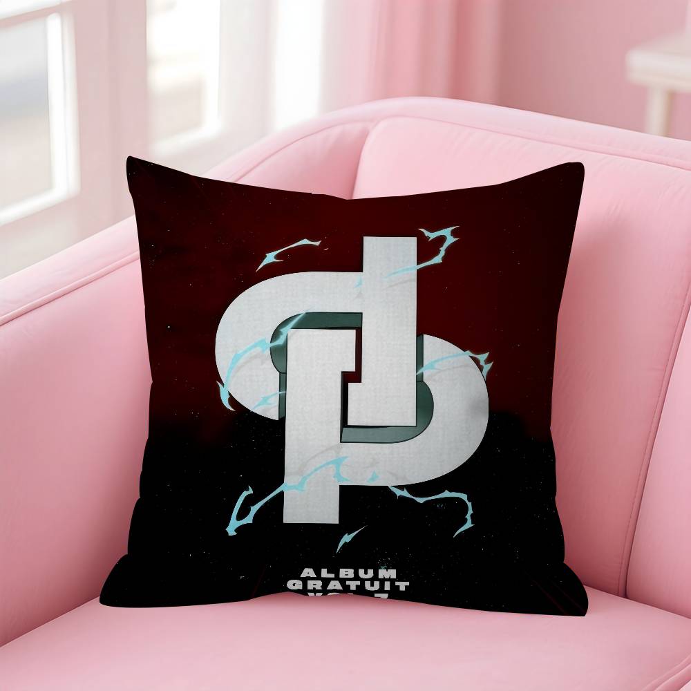 Rapper JUL Logo Pillow Gifts Home Office Furnishings Bedroom Sofa Car Cushion Cover case xcm