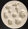 Cake Tools Vegetable Fruit Tomato Eggplant Silicone Mold Fondant Cake Decorating Mould Baking Tool