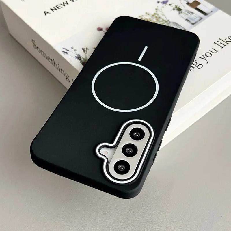 Чехол S26 S2 Ultra Plus Матовый Магнитный Чехол Для Samsung Galaxy S26 S2 S24 S 26 Ultra Plus S26Ultra Беспроводная Зарядка Обложка