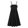 Fashion Style 2024 Autumn New Women's Clothing Easiest for Match Bowknot Decoration Sling Midi Skirt Dress 4764806