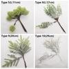 6PCS/Bundle DIY Home Decor Xmas Ornament Simulation Plants Faux Grass Pine Artificial Flowers