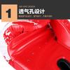 1 Pair Adult Boxing Gloves Men Punching Training Sparring Comfortable Adjustable Fighting Mitts Hand Protector Black Red Blue