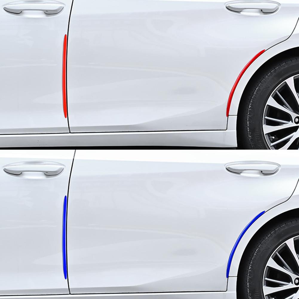 2 шт/4 шт 40 см автомобильный бампер дверь край колесо бровь зеркало заднего вида защита резиновый автомобильный протектор защита царапин наклейка отделочные полосы