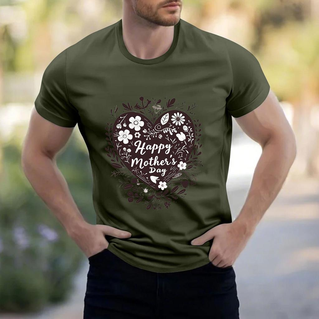 Men's Stand Collar Short Sleeve Shirt Loose Leisure Holiday Shirt Man