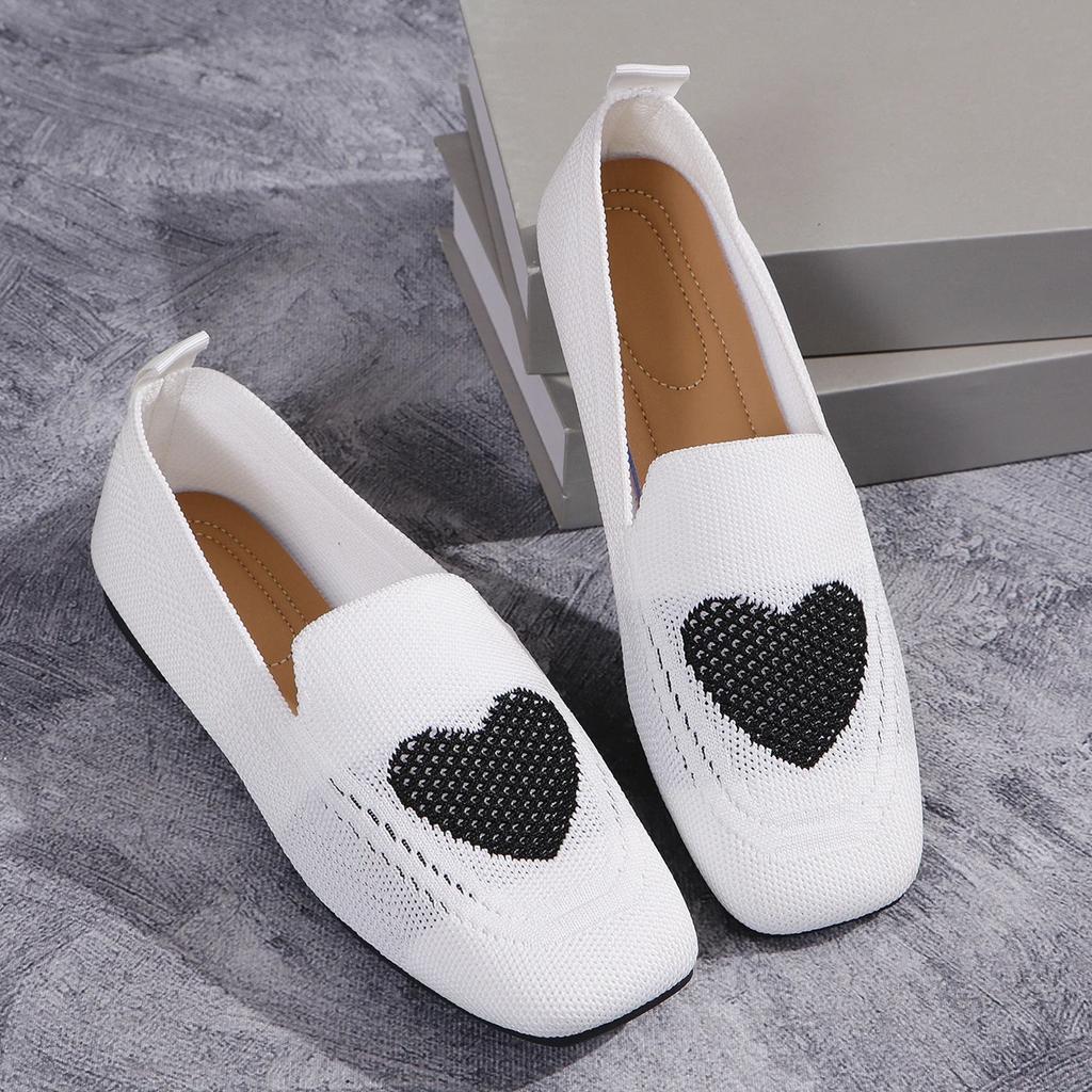 2024 New Summer Style Fashionable Comfortable and Versatile Casual Round-toe and Wear-resistant Shallow Flat Shoes Flats