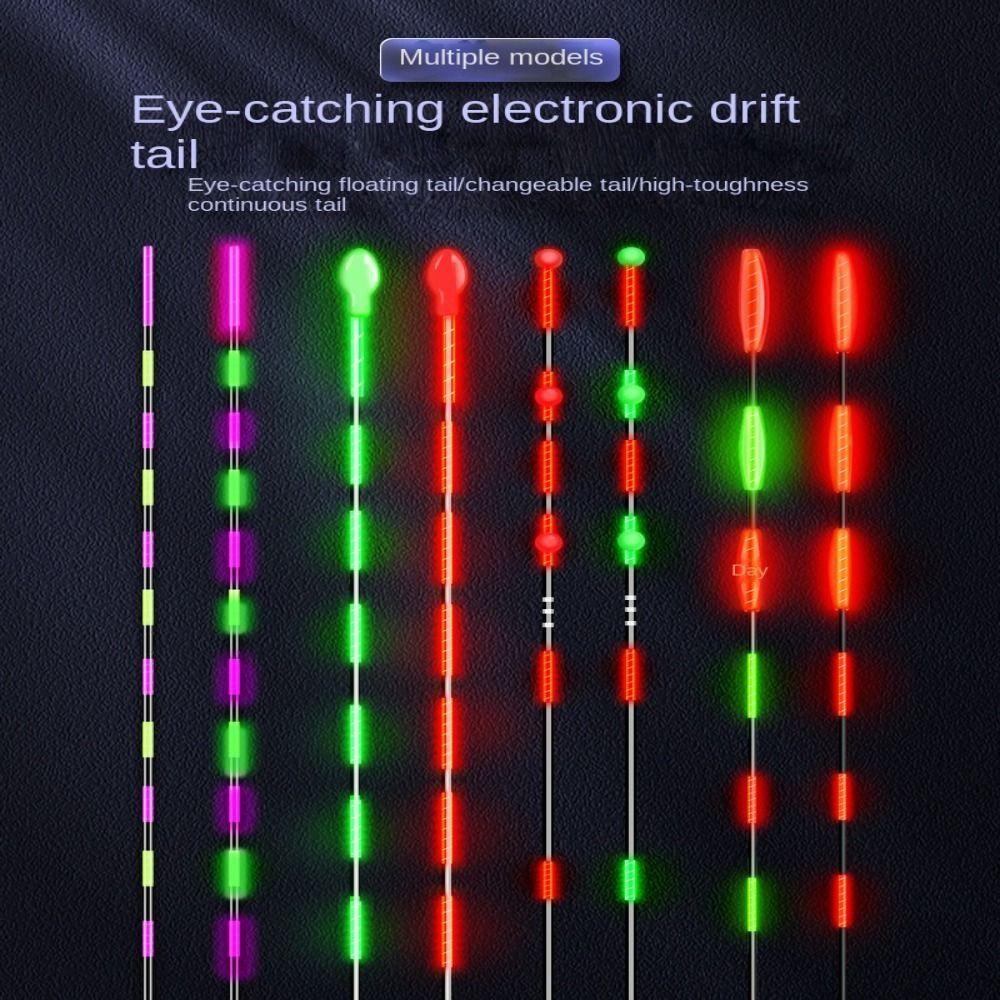 1 шт. Светящийся электронный поплавок буй супер яркий ночной поплавок для рыбалки сверху ночной рыбалки