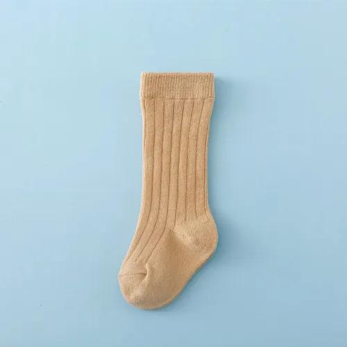 Kids Boy Girl Socks Cotton Striped Soft Baby Knee Long Children's Socks School Sport Casual Baby Sock For Boys Girl 0-5Y
