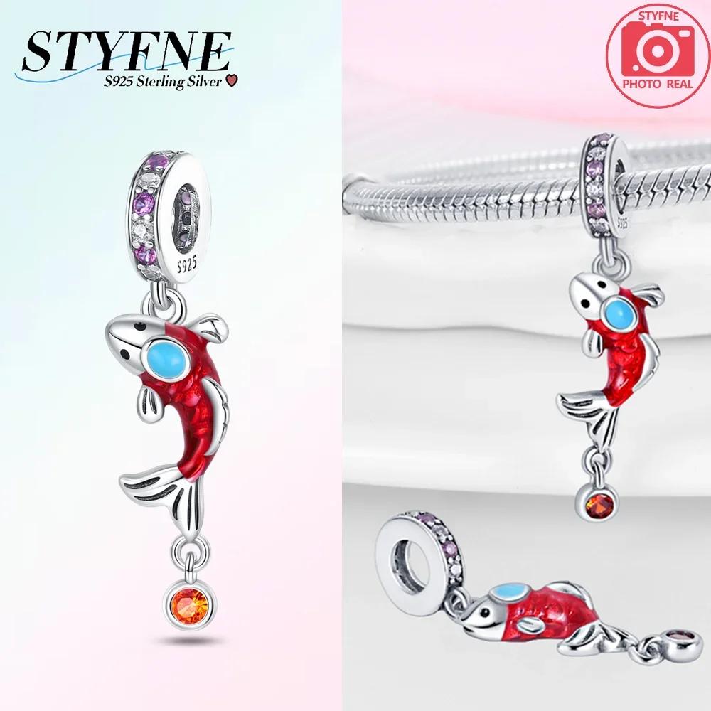 Exquisite Pendants Woman Gift Shell Luminous Beads Crab Octopus Copper Charms Fit Original Bracelet Diy Jewelry Making