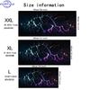 Neon Crack Lightning Gaming Mouse Pad Black Rock Non Slip Rubber Smooth Large Desk Mat For Gamers Office Table Accessories