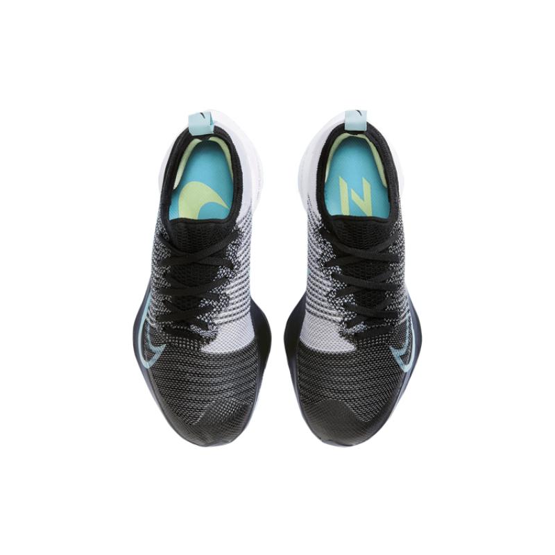 Nike Air Zoom Tempo NEXT% Flyknit 'Black Glacier Blue' Women's Sneakers Casual CI9924-001