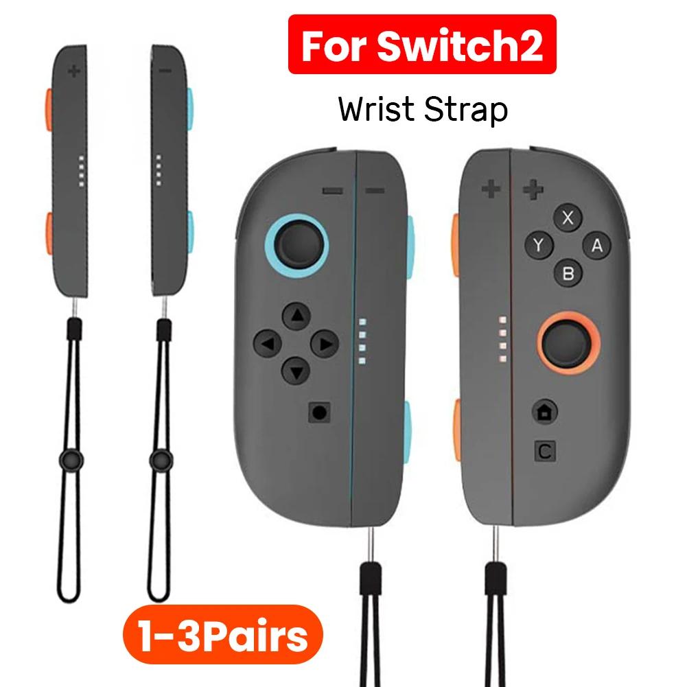 1-3Pairs Wrist Strap Anti-lost Strap for Switch 2 Controller Hand Strap Accessories for Switch2/Switch OLED Joy-Con Controller