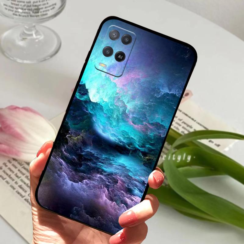 Чехлы Для Oppo A54 4G 5G Capa CPH2239 CPH2195 OPG02 Ударопрочный Силиконовый Матовый ТПУ Чехол для Телефона Для OPPO A54s 4G CPH2273 Fundas