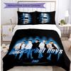 Backstreet Boys Печатный Комплект Постельного Белья из 3 Предметов Мягкий Дышащий Пододеяльник Наволочки Комплект Стирающийся Декор Спальни Домашний Подарок