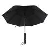 Sun Umbrella with Fan Mister 190T Vinyl Fiberglass UV Proof Long Handle Electric Sun Umbrella for
