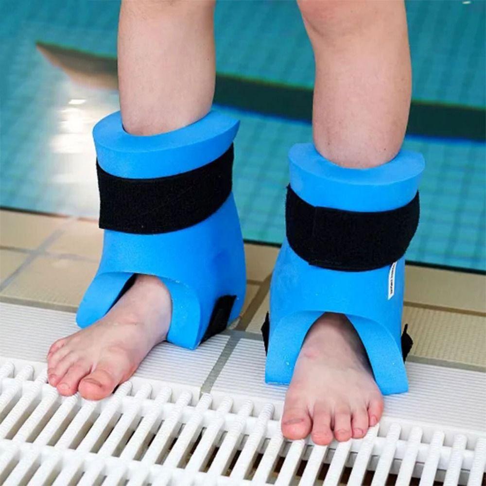 1Pair EVA Foam Ankle Flotation Cuffs Lightweight Flotation Sleeve Leg Float Bands Home Gym