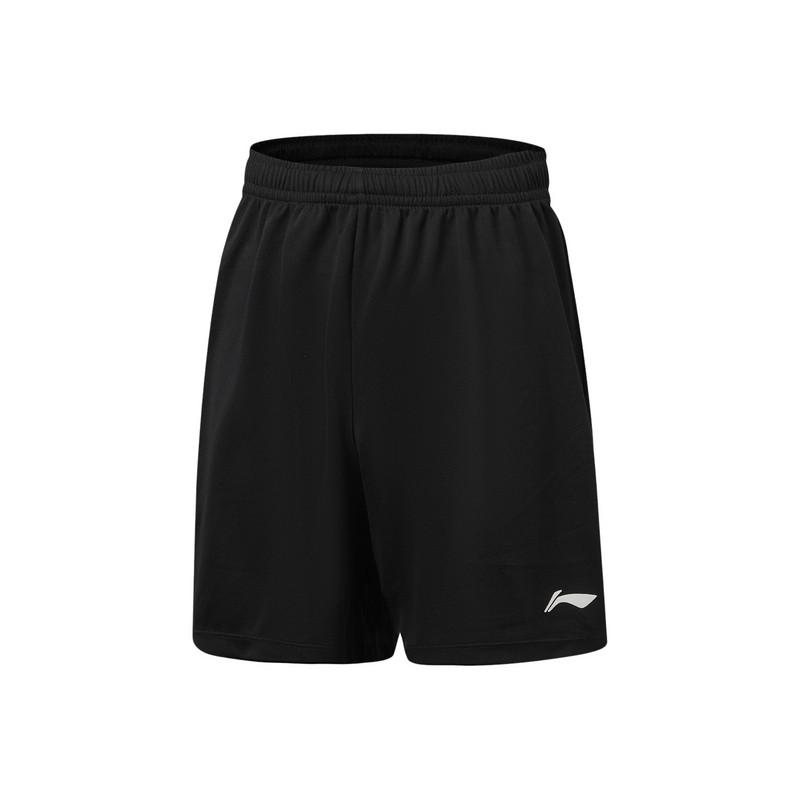 Li-Ning Профессиональная серия футбольных костюмов для юношеских соревнований Мягкая, приятная для кожи тренировочная форма Мужская спортивная одежда Киноварно-красный Черный YATW005-3