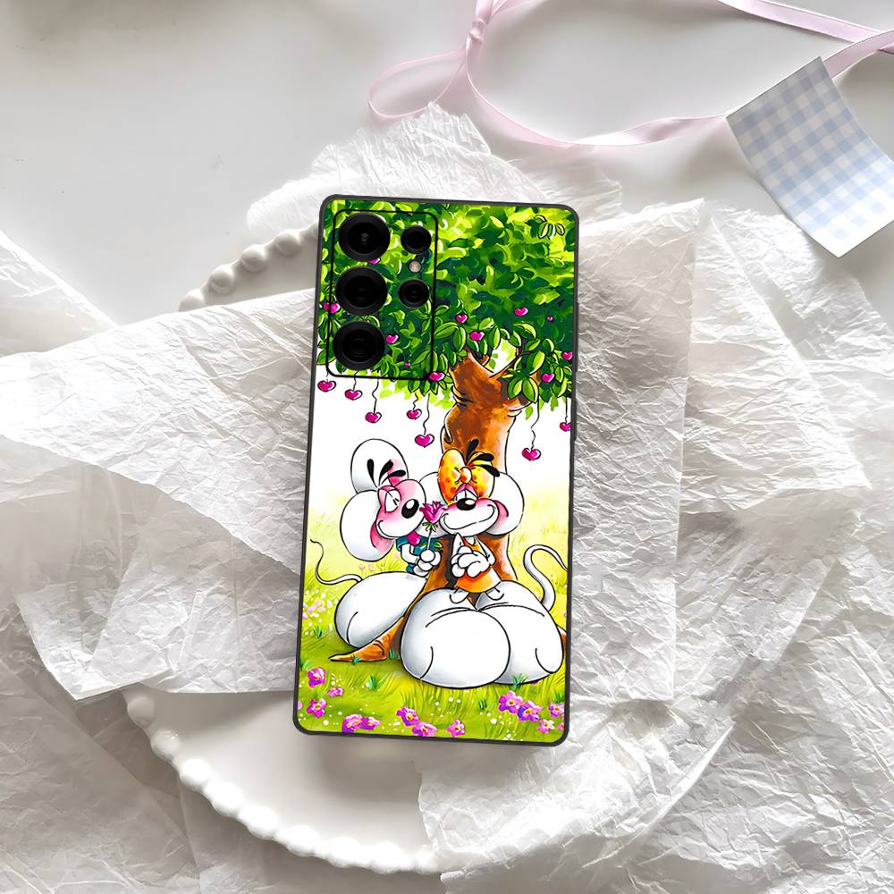 Мультяшный чехол D-Diddl для Samsung S 24 Fe 25 Ultra Plus 20 Lite 21 30 22 23 24 22 Ultra 5G Fundas