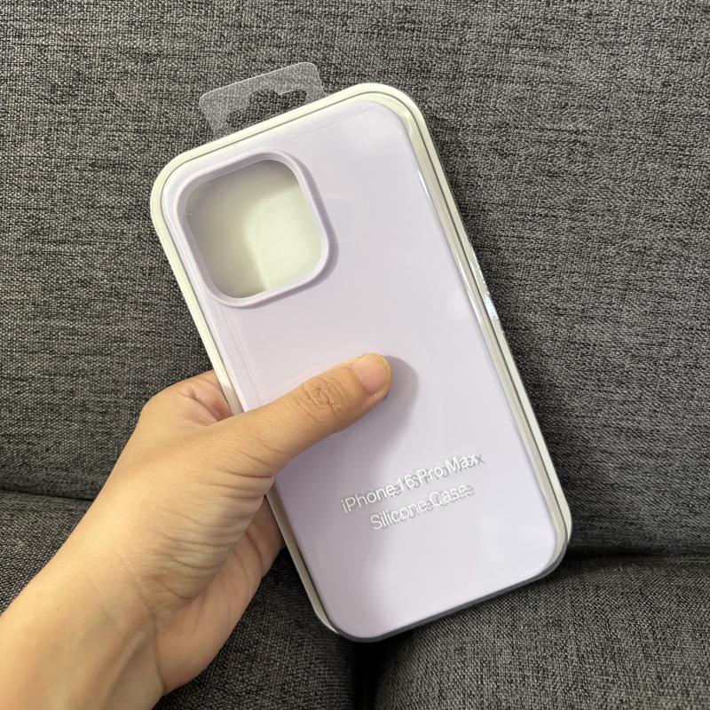 Чехол Apple Original 16 Pro max для Apple 15 14 13 12 Pro max из мягкого силикона с защитой от скольжения и грязи