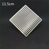 Drain Cover Bathroom Accessories Floor Drain Pad Square Drain Cover Sink Strainer Hair Filter