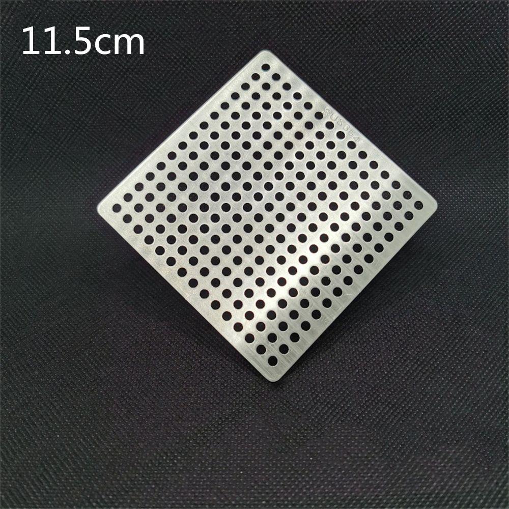 Drain Cover Bathroom Accessories Floor Drain Pad Square Drain Cover Sink Strainer Hair Filter