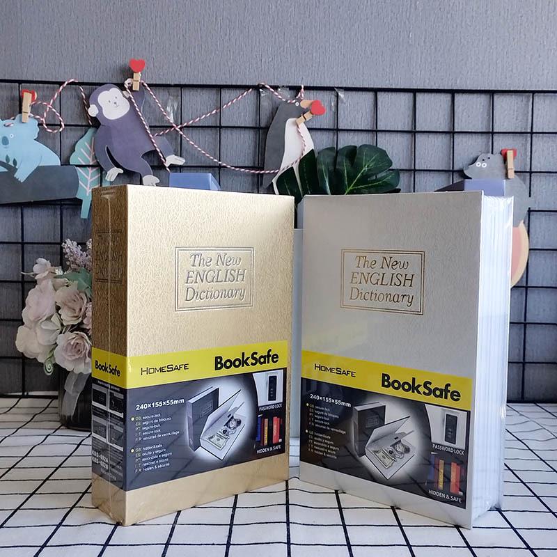 Пластиковый сейф-книга-словарь английского языка с кодовым замком
