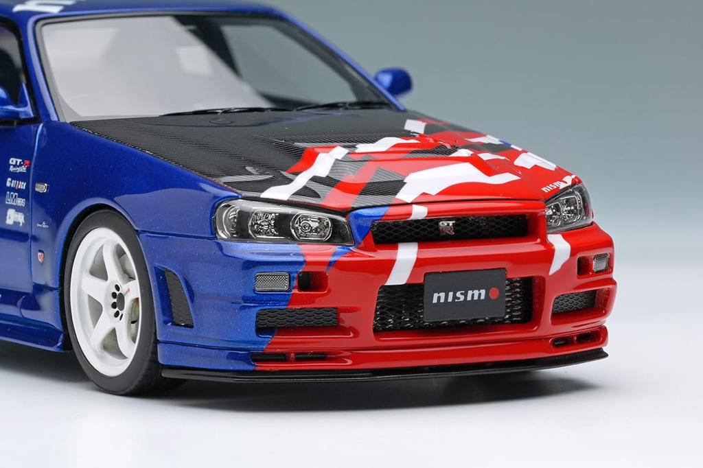 Makeup EIDOLON 1/43 Nissan Skyline GT-R (BNR34 NISMO R-tune) Launch Version Tokyo Auto Salon 2000 Finished Product EM771