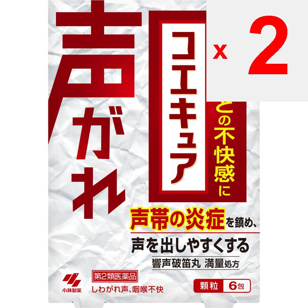 KOBAYASHI Pharmaceutical Coecure 6 пакетов Порошок, гранулы, таблетки, капсулы Кашель, хриплый кашель, боль в глотке, кашель и боль в глотке