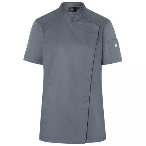 Mens Modern-Look Short-Sleeved Chef Jacket