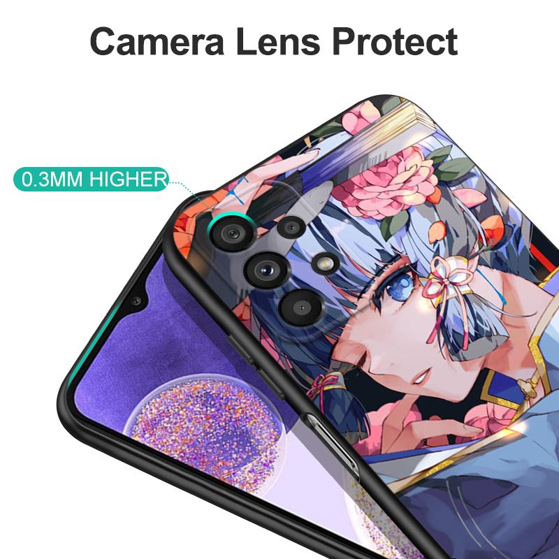 Черный чехол из ТПУ для OPPO Reno 6 5 3 4 4Z 4F SE 5F 5Z PRO PLUS lite 6 6z 4G 5G Genshin impact