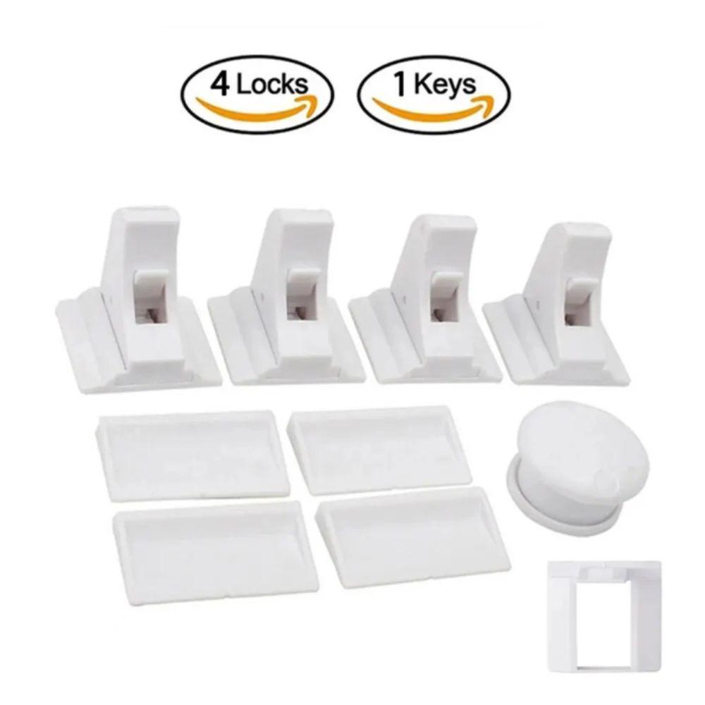 Self-adhesive Baby Safety Lock Invisible Lock Invisible Magnetic Locks Children Protection