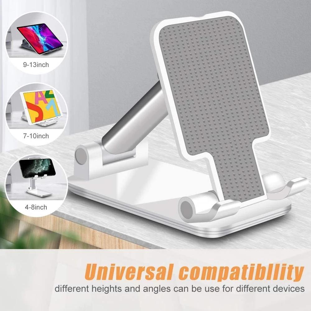 Adjustable Tablet Holder Cell Phone Stand Foldable Extend Mobile Phone Holder