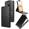 For Honor Power 5G Stand Case Magnetic Clasp Vertical Flip Leather Phone Cover with Card Holder