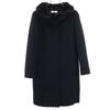 Made In Italy Long Sleeve Wool Coat 38 Black Women Used
