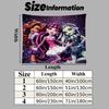 Гобелен с принтом Monster High – Настенное панно для спален, общежитий и домашнего декора