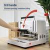 Zhongchuang'en 3-Hole Electric Accounting Document Punch & Binder CN plug (adapter included)