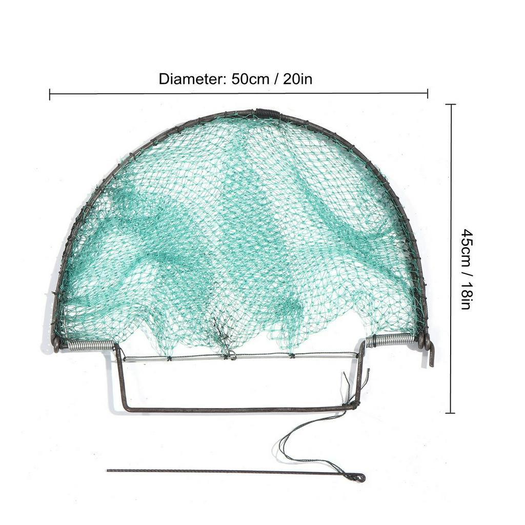 New 50X45 Cm Green Bird Net Effective Humane Live Trap Hunting Sensitive Quail Humane Trapping Hunting Garden Supplies Pest Control