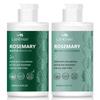 Rosemary Shampoo and Conditioner Set - Shampoo and Conditioner Set Volumizing Complex with Shea Butter & Tea Tree Oil for Fine Weak & Dull Hair
