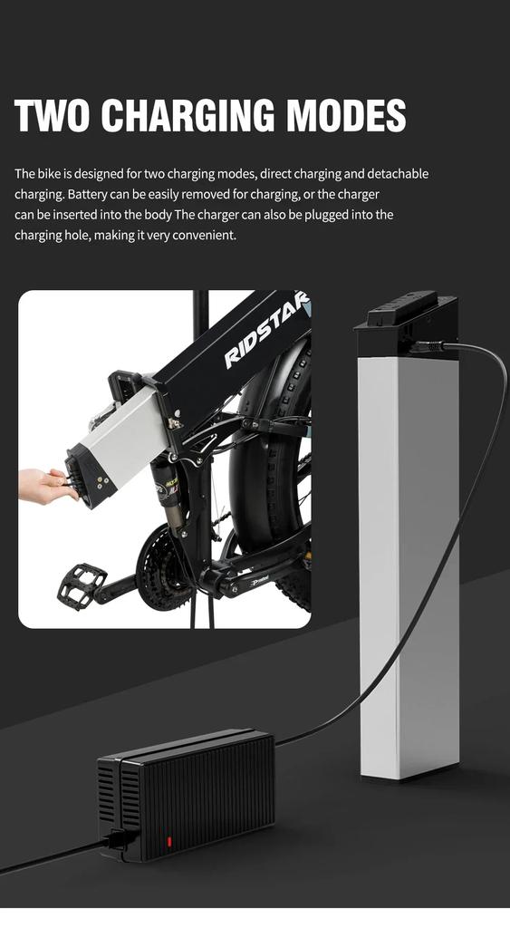 Новинка 2024 года, горный электровелосипед H20 Pro, 2000 Вт, мощный двойной электровелосипед для снега, 48 В, 23 Ач, 20 дюймов * 4,0, складной электровелосипед с толстыми шинами