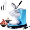 Savorix Compact Commercial Shaved Ice Maker for Home 350W High Crushed Ice 10cm Tall Ice Safety Supports Multiple Ice Japanese Instruction Manual