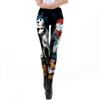 Halloween Carnival Anime Game Pattern Printed Women's Clothing Casual Skinny Leggings Women's Pants