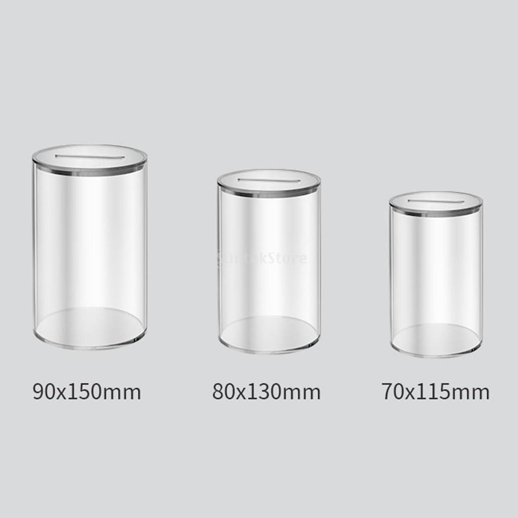 Acrylic Money Saving Box Home Decoration Exquisite Sturdy Money Box Piggy Bank