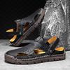 Amazon Summer Men's Large Size Sandals Men's Tide Casual Cool Slippers Men's Shoes Sewn Shoes