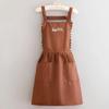 Princess Style Apron Waterproof And Comfortable Restaurant Barista Work Uniform Apron, Suitable For Household/Hotels/Gardening