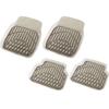 3D Grantz Car Set of 4 Front 2 Rear for Cars Mats, (2 Seats, Seats), Smoke, 6395-07SM, Light/Standard