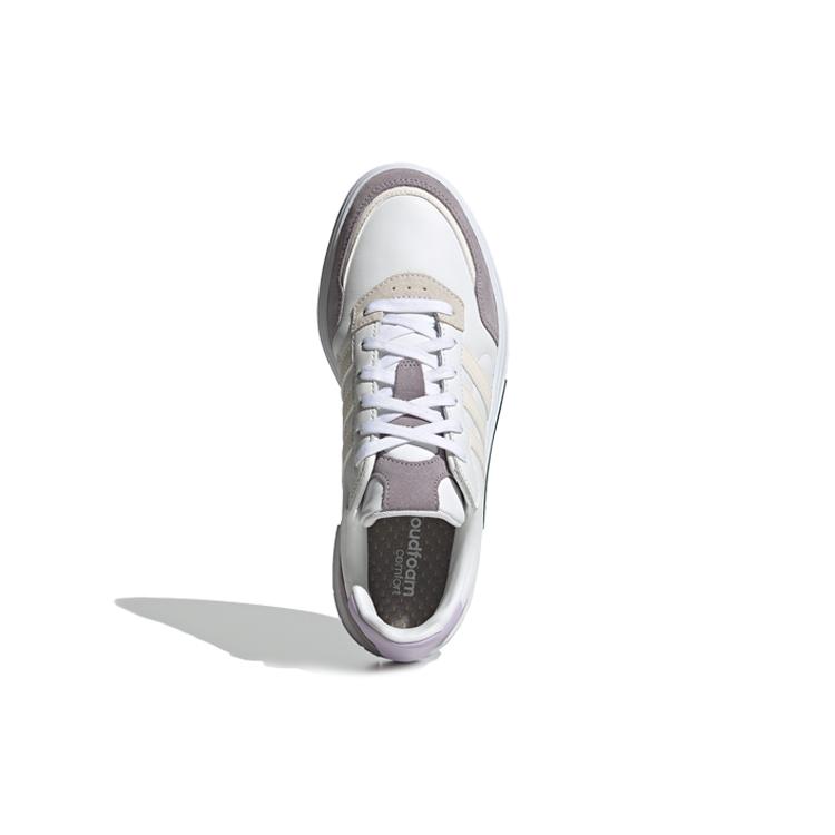 adidas Женские Courtmaster 'Белый с фиолетовым оттенком' Женские FW9364