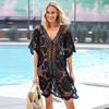 Beachwear Swim Suit Cover Up Playa Pareo Tunics for Beach Tunic Swimwear Women