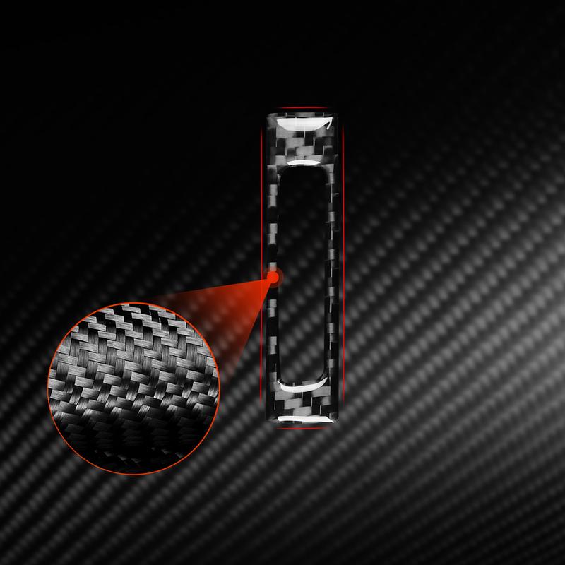 For SEAT Leon MK2 1P Cupra FR 2005—2012 Central Console Air Outlet Vent Panel / 3K Carbon Fiber+ Resin / 3mm Anti-Scratch