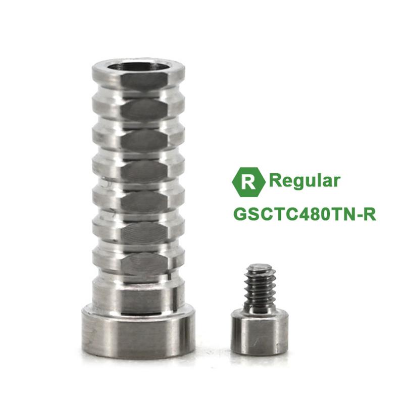 Зуботехнический абатмент Ti Base без шестигранника Временный цилиндр Аксессуары для ухода за полостью рта Заменители имплантов