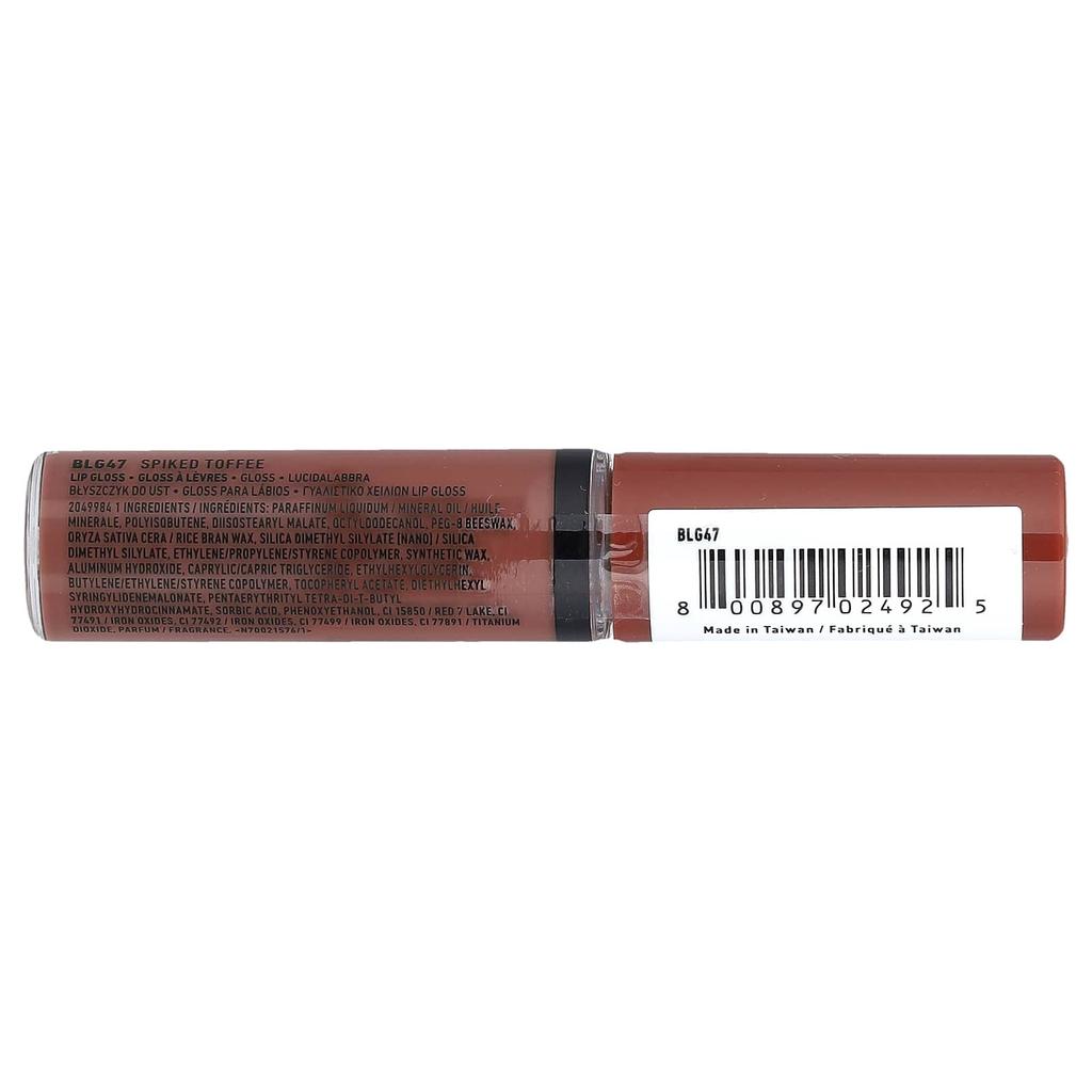 NYX PROFESSIONAL MAKEUP Butter Gloss, Lip Gloss, 47 Spike Toffee, 8ml (0.27fl Oz)