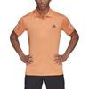 adidas Теннисная футболка с 3 полосками CLUB для мужчин Янтарный/Серый FK6967